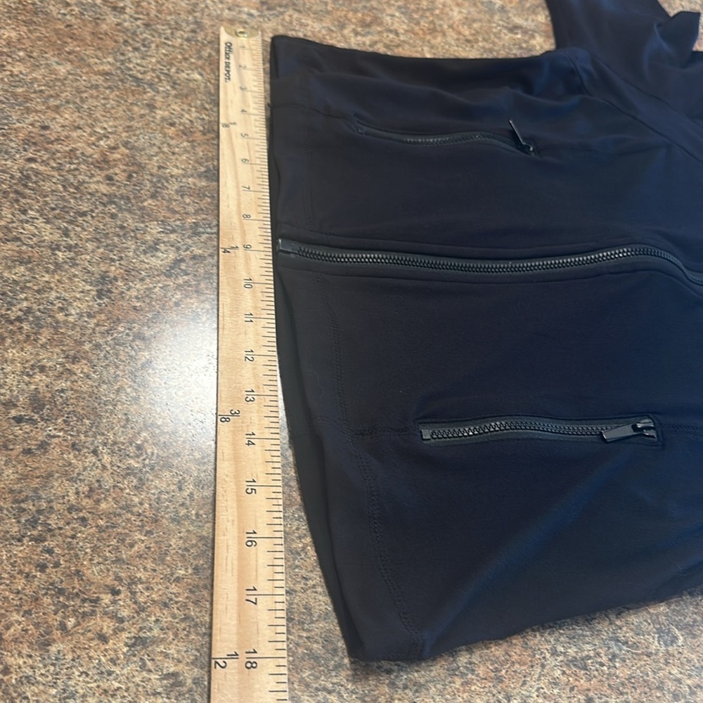 Rae Mode Zip Up Long Sleeve Jacket Black Slightly Cropped Womens Size XL - Picture 12 of 12